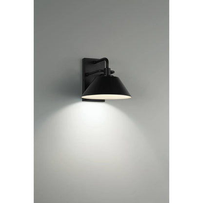 Access Lighting 1-Light Black LED Outdoor Wall Lantern Sconce 1-Pack