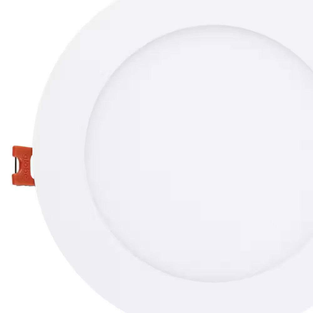 Commercial Electric Ultra Slim 6 in. Canless Recessed LED Kit, White, 4-Pack