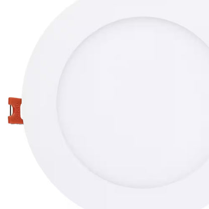 Commercial Electric Ultra Slim 6 in. Canless Recessed LED Kit, White, 4-Pack
