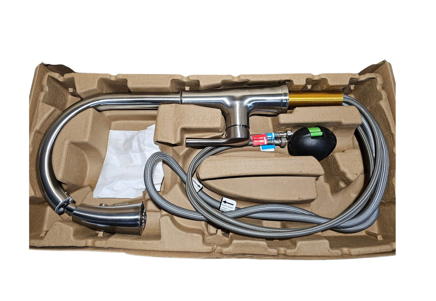 American Standard Renate Handle Pull Down Sprayer Kitchen Faucet Stainless Steel