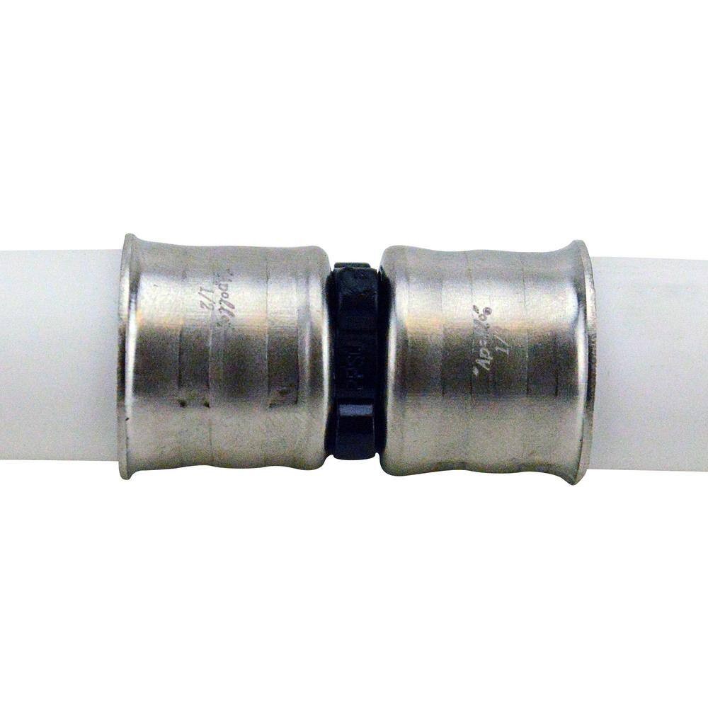 Apollo 1/2 in. Plastic PEX-B Barb Coupling Pro Pack 100-Pack