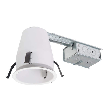 (6 Pack) Halo H99RTAT 4 Inch Steel Recessed Lighting Housing Air-Tite