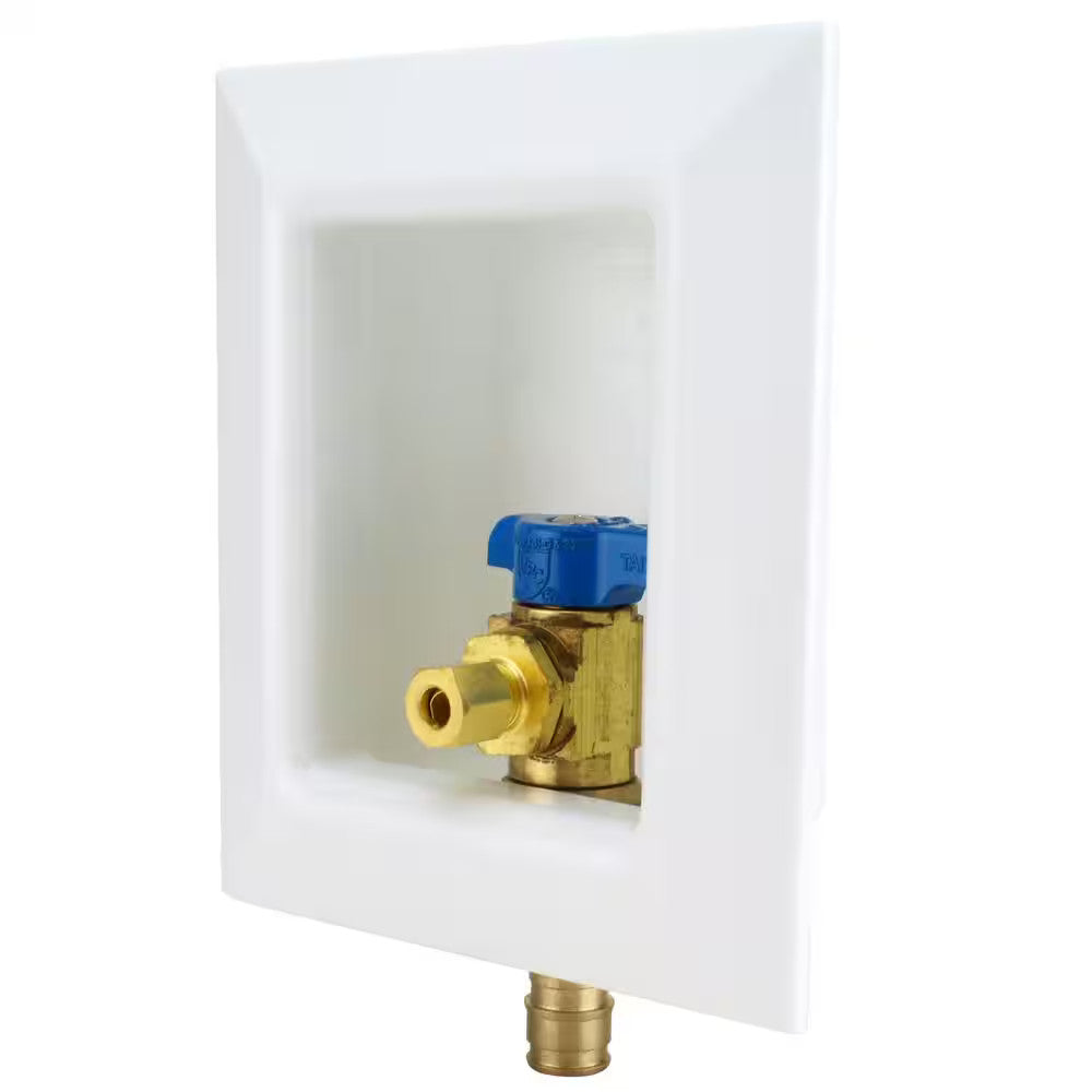 Apollo 1/2 in. Brass PEX-A Barb Icemaker Outlet Box