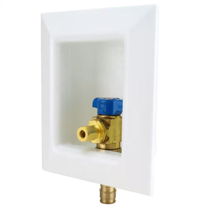 Apollo 1/2 in. Brass PEX-A Barb Icemaker Outlet Box