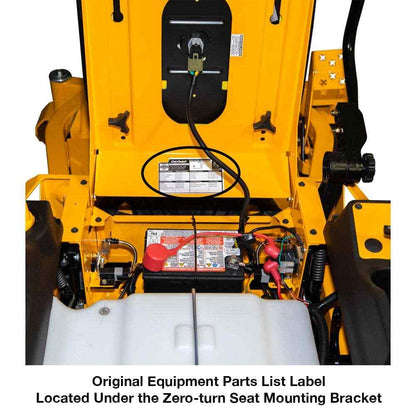Cub Cadet High Lift Blade Set for 42 in. Riding Lawn Mowers w/ 6-Point Star OEM