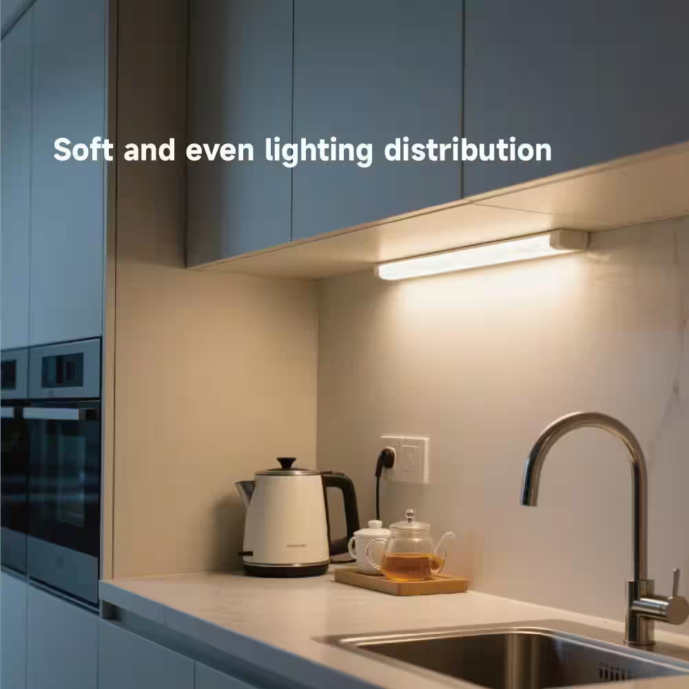 Commercial Electric 12 in. Hardwired White LED 5CCT Linkable Under CabinetLight