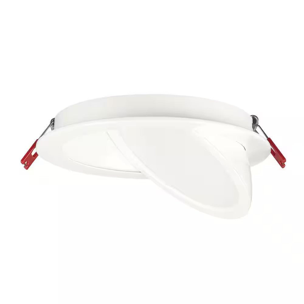 Commercial Electric Ultra Spot CCT Integrated LED 4 in Canless Recessed Light