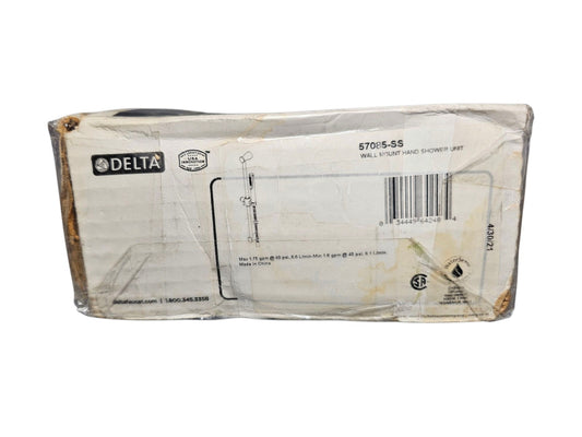 Delta 1-Spray Patterns 1.75 GPM  Wall Mount Handheld Shower Head Stainless