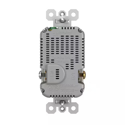 15A 125V Tamper-Resistant Duplex Outlet w/ 6A PLUS 30W  USB C/C Nickel