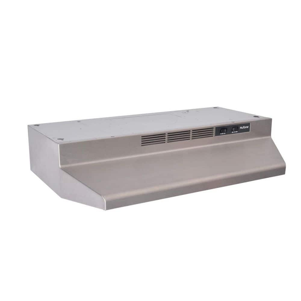 Broan-NuTone RL6200 30" Ductless Under Cabinet Range Hood +Light Stainless Steel