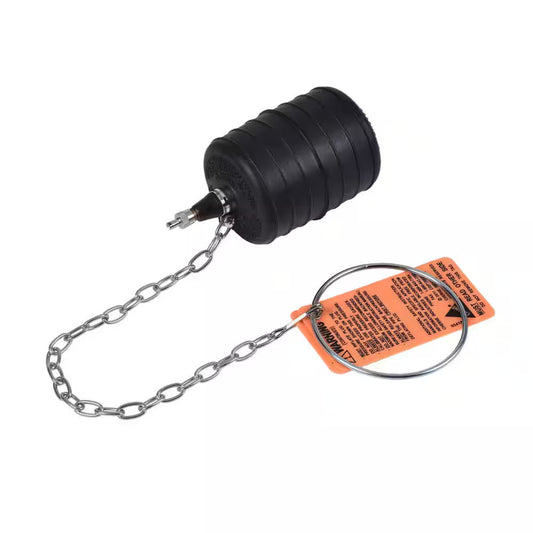 CHERNE 3 in. Rubber Test-Ball Pipe Plug 270032