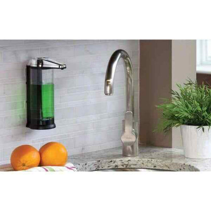 Better Living TOUCHLESS Hands Free Soap Dispenser Clear Chamber 17oz 510 ml