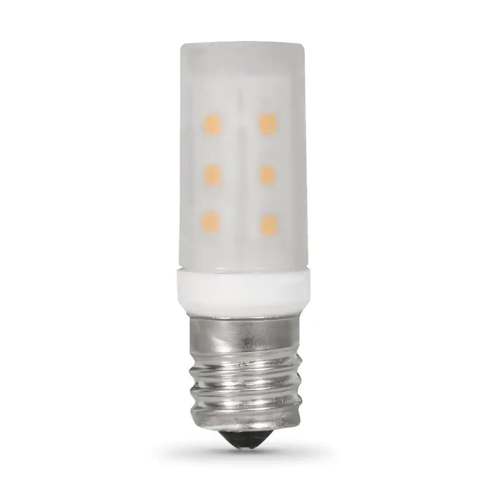 *3 PACK* Feit Electric 40W Eq T8 Intermediate E17 Appliance LED Bulb Warm 3000K