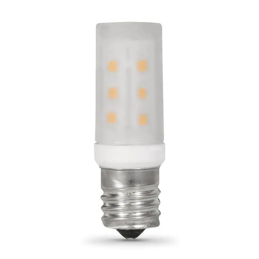 *3 PACK* Feit Electric 40W Eq T8 Intermediate E17 Appliance LED Bulb Warm 3000K