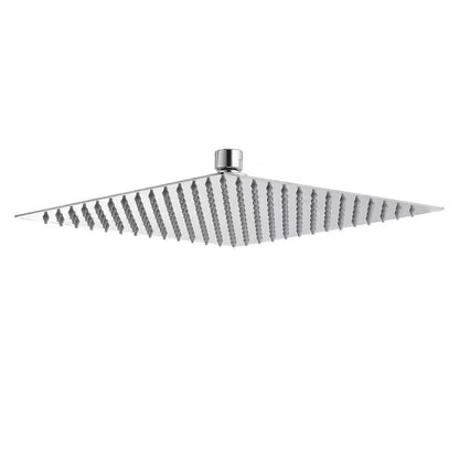  2.5 GPM 12 Ceiling Mount and Wall Mount Rain Fixed Shower Head Polished Chrome
