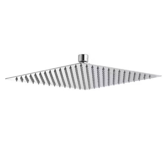  2.5 GPM 12 Ceiling Mount and Wall Mount Rain Fixed Shower Head Polished Chrome