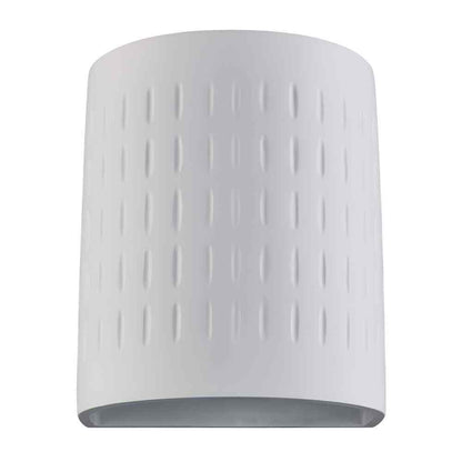 Bel Air Lighting 1-Light CFL White Wall Sconce with Paintable Ceramic Shade