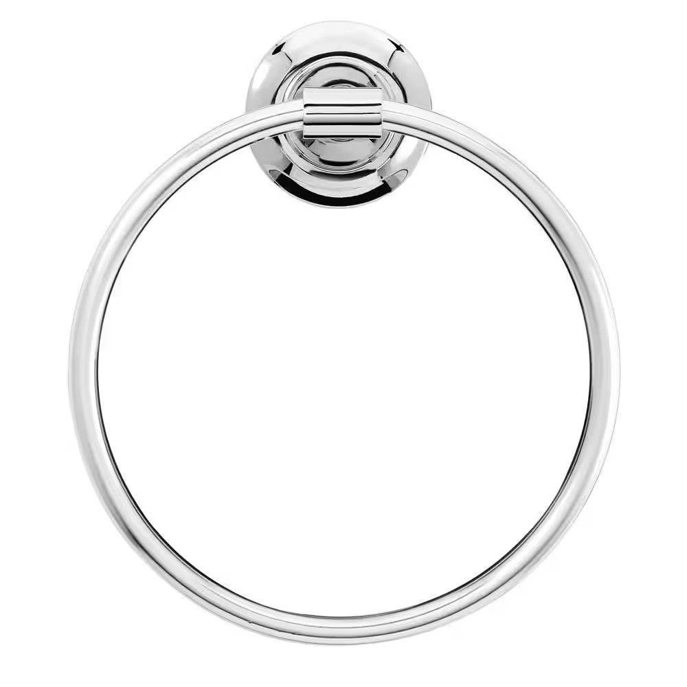 Constructor 3-piece Bath Hardware Set 24" Towel Bar Towel Ring TP Holder, Chrome