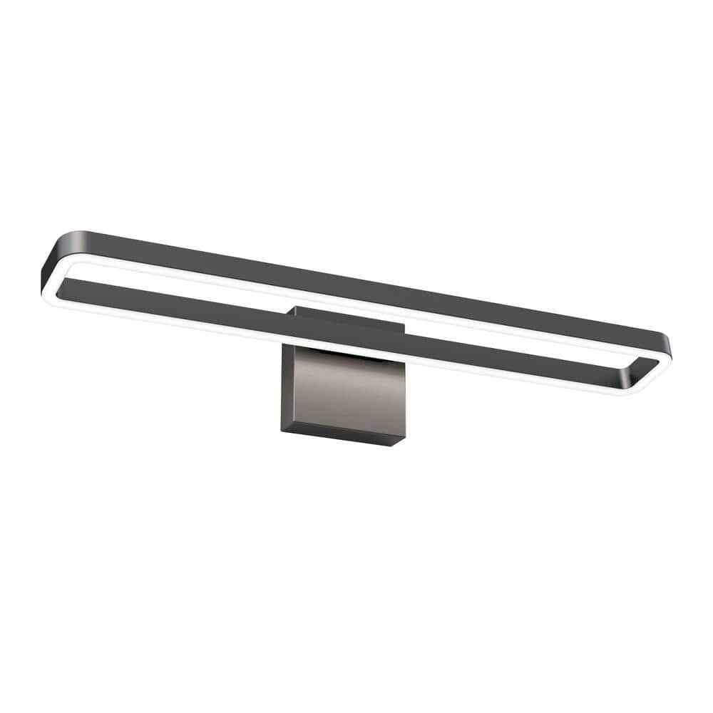 Artika Hinge 27" 1-Light Black Modern LED 3 CCT Vanity Light Bar for Bathroom