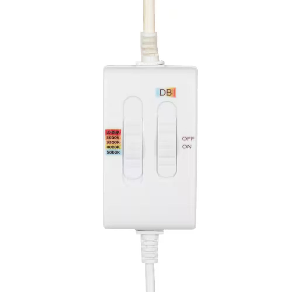 Commercial Electric Ultra Spot CCT Integrated LED 4 in Canless Recessed Light