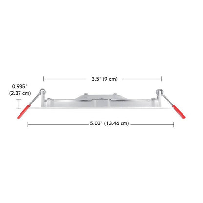 Commercial Electric Elite 4 in LED DuoBright Ultraslim Canless Recessed Lighting