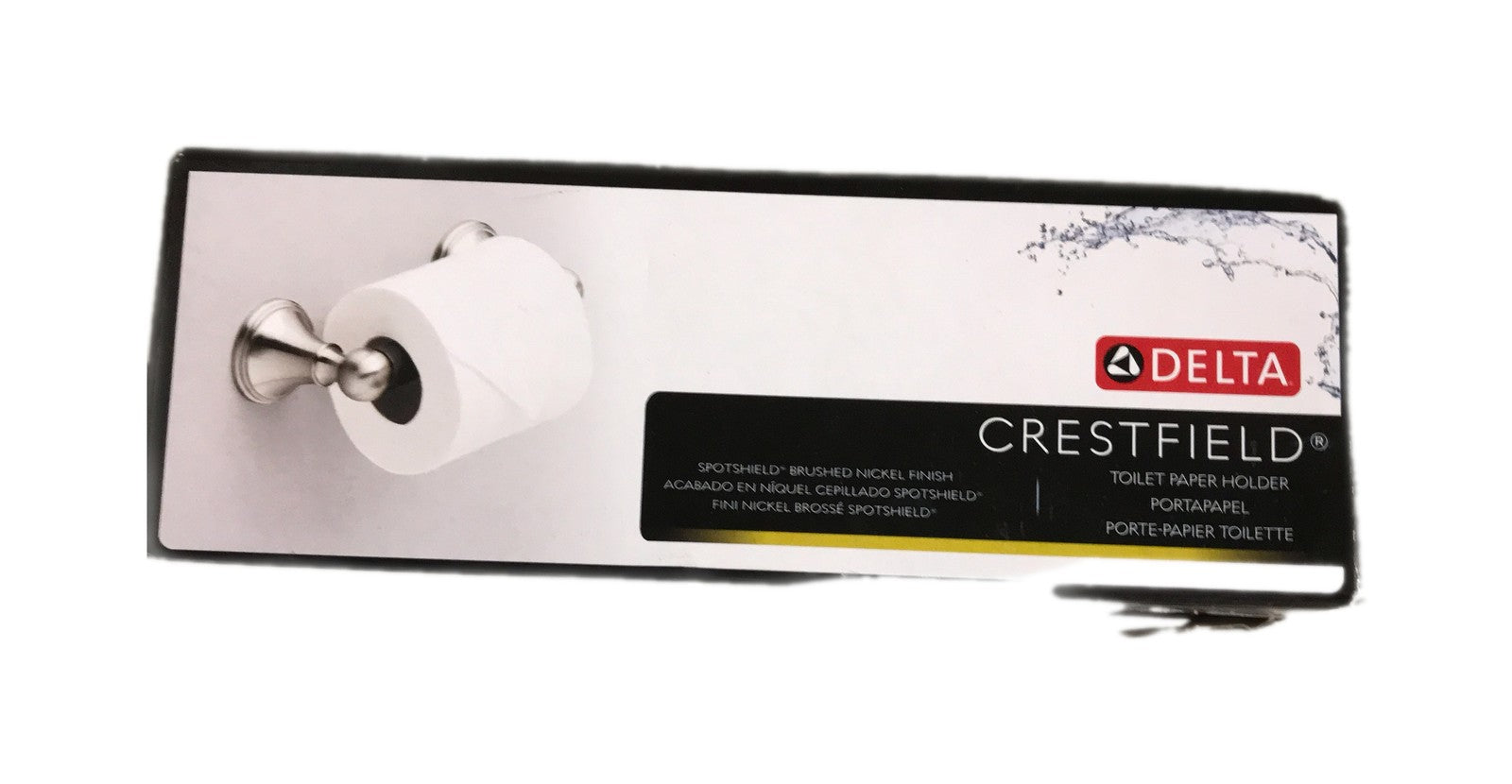 Delta Crestfield Toilet Paper Holder in Brushed Nickel 138035