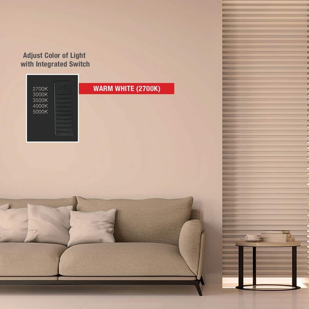 Commercial Electric Integrated LED 6" Retrofit Ultra Slim  Recessed Light, White