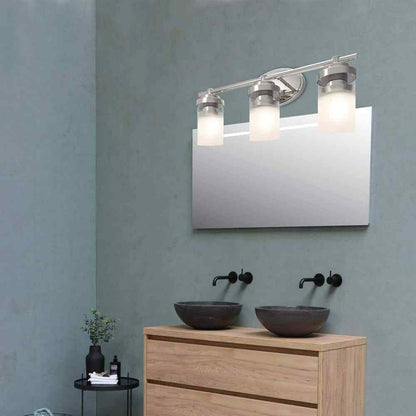 Cedar Hill 3-Light Silver Vanity Light 412305