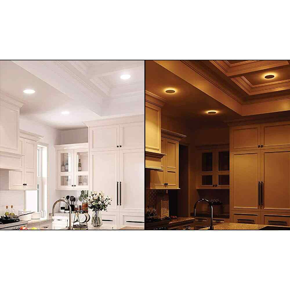 Commercial Electric 8" Canless LED Recessed Light Trim Adjustable CCT
