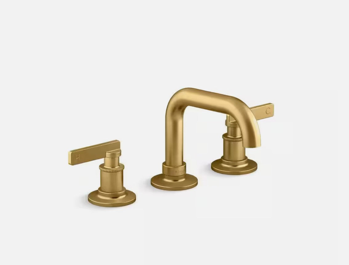 Kohler 35908-4-2MB Castia Studio McGee Bathroom Faucet In Brushed Moderne Brass, OPEN BOX