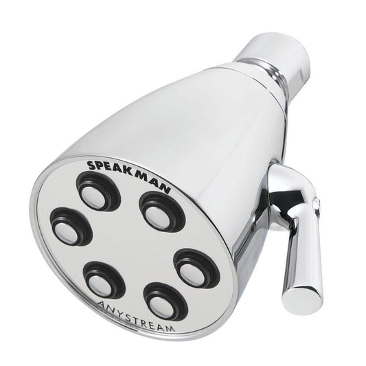 Speakman 3-Spray Patterns w/ 2.5 GPM 2.75 in. Wall Mount Fixed Showerhead Chrome