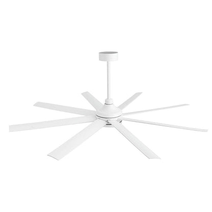 Breezary Melissa 65 in. 6 Speed Ceiling Fan, White with Remote Control Included