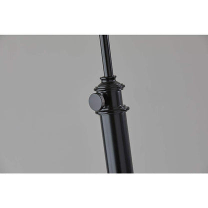 Barton 65.5 in. 1-Light Antique Bronze Bulb Pendant Standing Floor Lamp