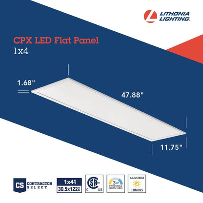 Contractor Select CPX 1 ft. x 4 ft. 4280 Lumens Integrated LED Panel Light
