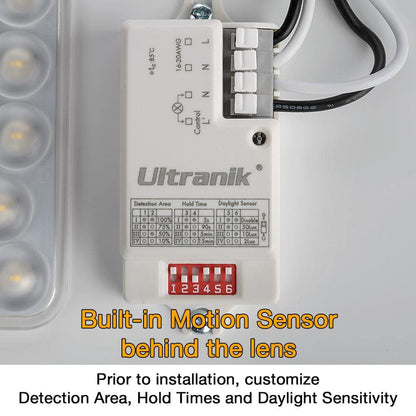 Commercial Electric 12 in. Motion Sensing Closet Light LED Flush Mount Ceiling