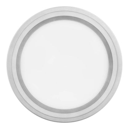 Commercial Electric 12 in. Edgelit Integrated LED Flush Mount Painted BN Finish