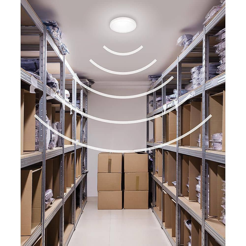 Commercial Electric 12 in. Motion Sensing Closet Light LED Flush Mount Ceiling