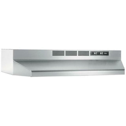 Broan-NuTone RL6200 30" Ductless Under Cabinet Range Hood +Light Stainless Steel